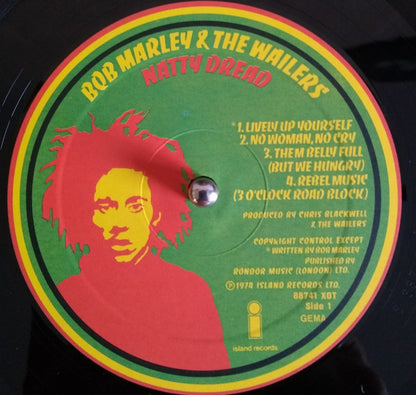 Bob Marley & The Wailers : Natty Dread (LP, Album)