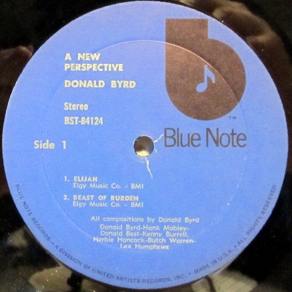 Donald Byrd : A New Perspective (LP, Album, RE)