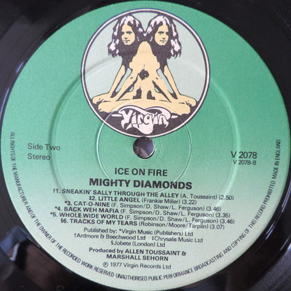 Mighty Diamonds* : Ice On Fire (LP, Album)