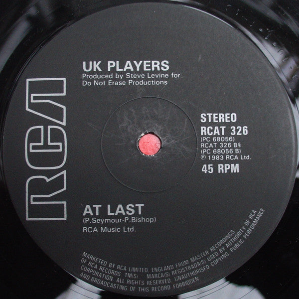 UK Players : Love's Gonna Get You (12")