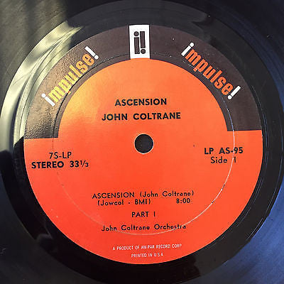 John Coltrane : Ascension (7", Jukebox)