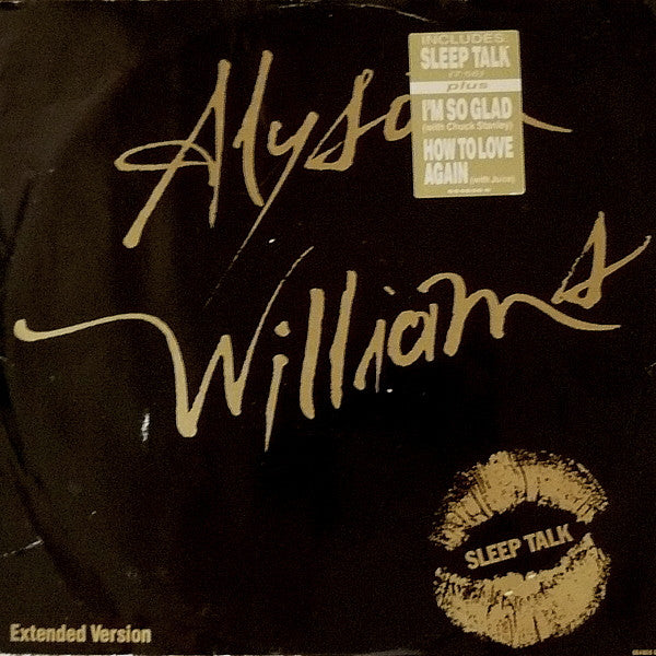 Alyson Williams : Sleep Talk (12", Single)