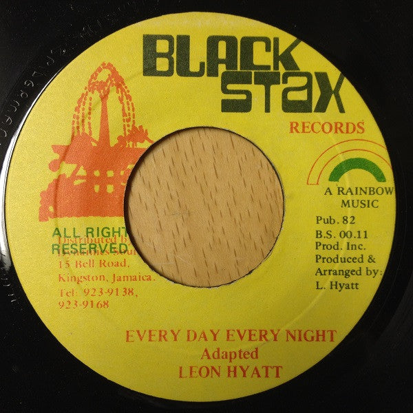 Leon Hyatt : Every Day Every Night (7", Single)