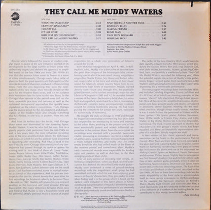 Muddy Waters : They Call Me Muddy Waters (LP, Comp, RE)