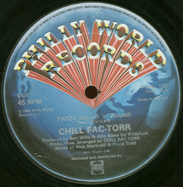 Chill Fac-Torr : Twist (Round 'n' Round) (12")