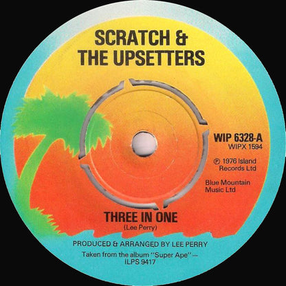 Scratch* & The Upsetters : Three In One / Curly Dub (7", Single)