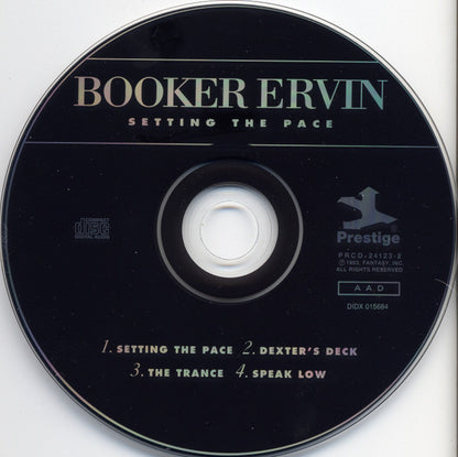 Booker Ervin With Dexter Gordon : Setting The Pace (CD, Comp, RM)