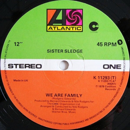 Sister Sledge : We Are Family (12", Single)