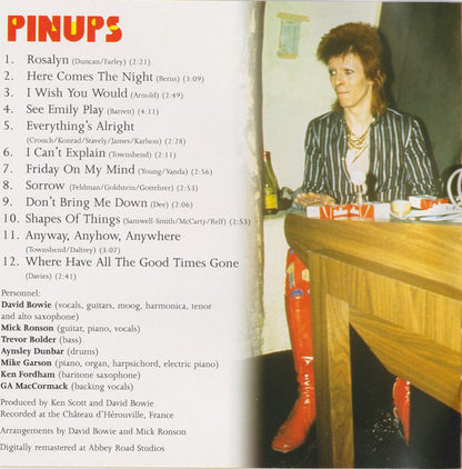 Bowie* : Pinups (CD, Album, Enh, RE, RM)