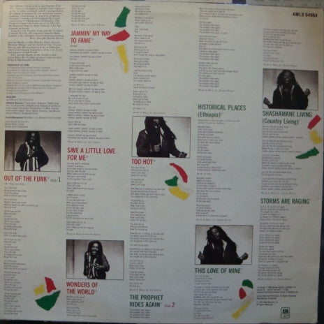 Dennis Brown : The Prophet Rides Again (LP, Album)