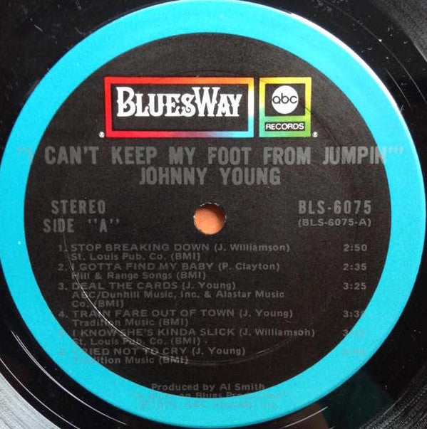 Johnny Young (3) : I Can't Keep My Foot From Jumping (LP, Album, M/Print)