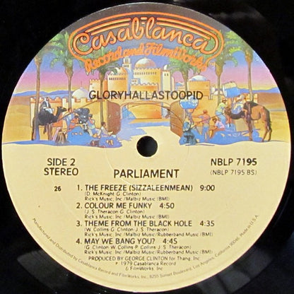 Parliament : GloryHallaStoopid (Pin The Tale On The Funky) (LP, Album, PRC)