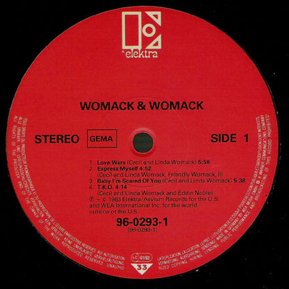 Womack & Womack : Love Wars (LP, Album)