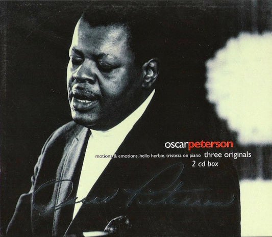 Oscar Peterson : Three Originals: Motions & Emotions, Hello Herbie, Tristeza On Piano (2xCD, Comp, RE, RM)