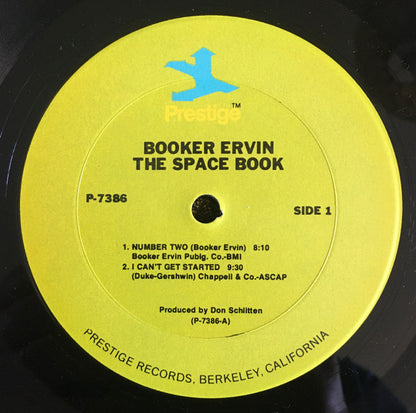 Booker Ervin : The Space Book (LP, Album, RE)