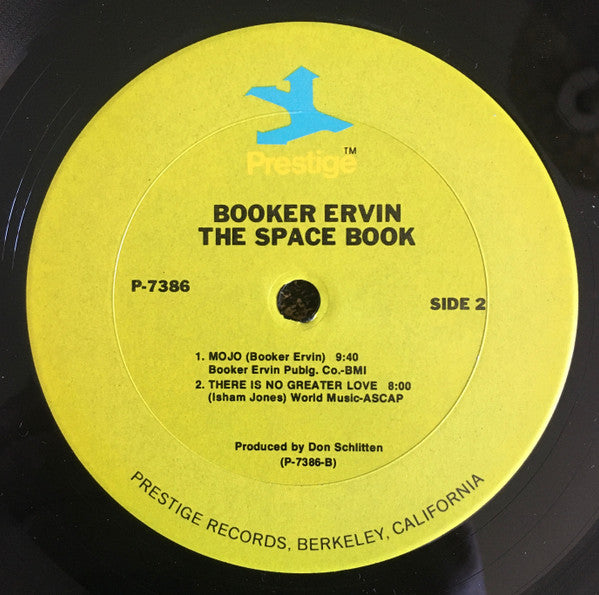 Booker Ervin : The Space Book (LP, Album, RE)