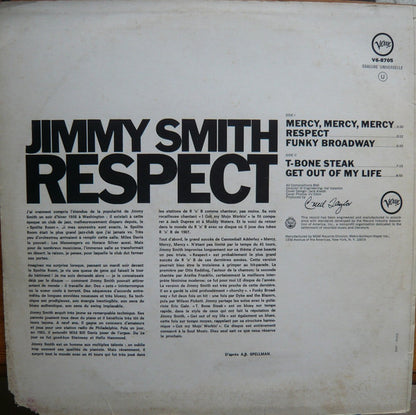 Jimmy Smith : Respect (LP, Album, RE)