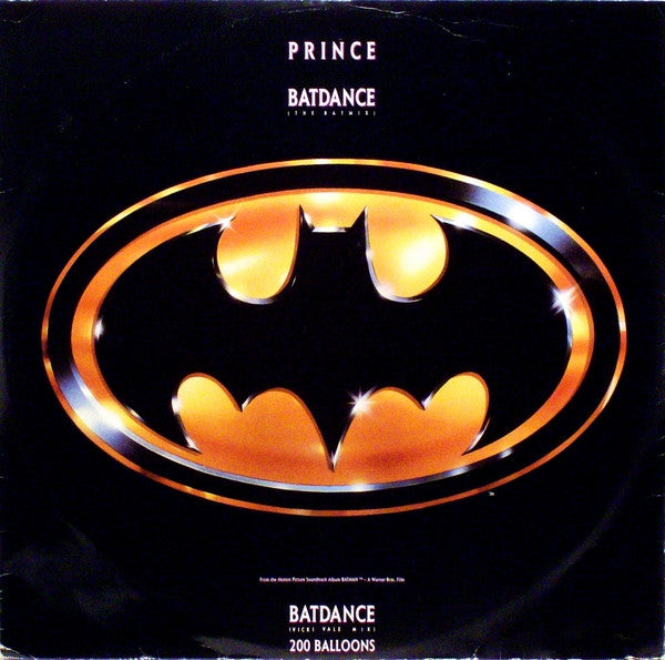 Prince : Batdance (The Batmix) (12", Dam)