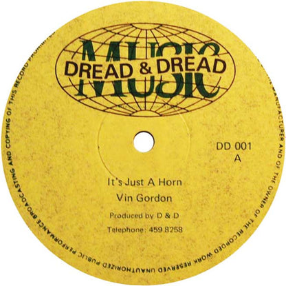 Vin Gordon, Alton Ellis & The Heptones : It's Just A Horn / I'm Just A Man (12", Single)