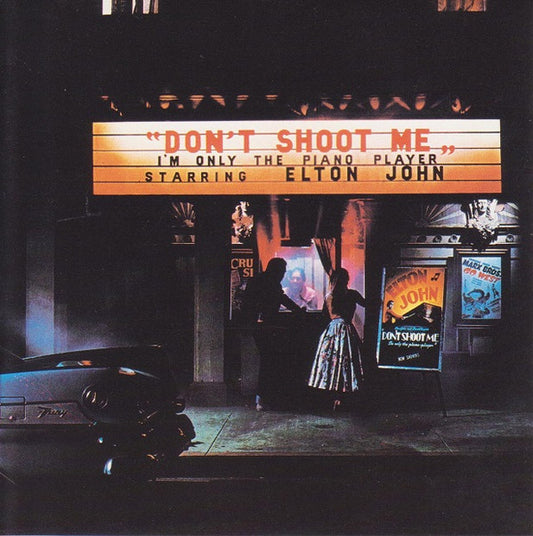 Elton John : Don't Shoot Me I'm Only The Piano Player (CD, Album, RM)