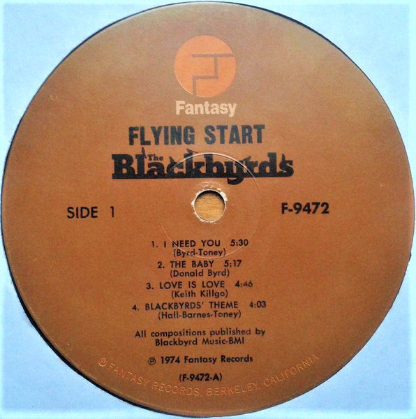 The Blackbyrds : Flying Start (LP, Album, Hol)