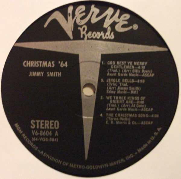 The Incredible Jimmy Smith* : Christmas '64 (LP, Album, RP)