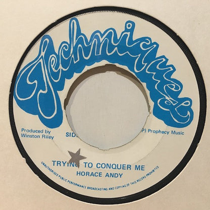 Horace Andy : Trying To Conquer Me (7", Single)