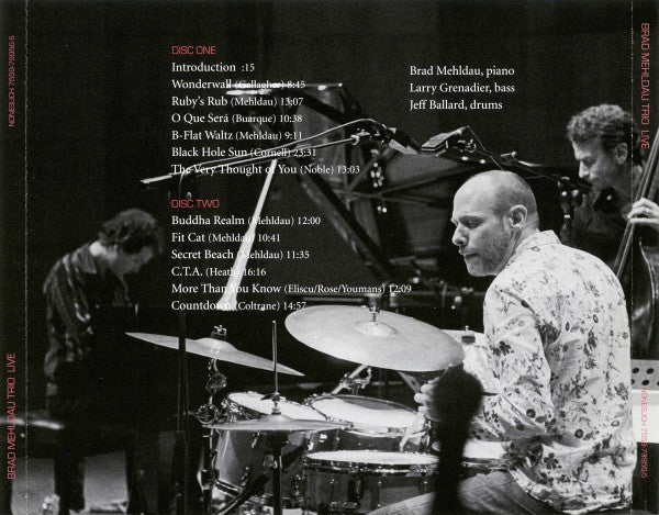 Brad Mehldau Trio : Live (2xCD, Album)