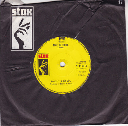 Booker T. & The MG's* : Time Is Tight / Soul Limbo (7", Single, RE, Sol)