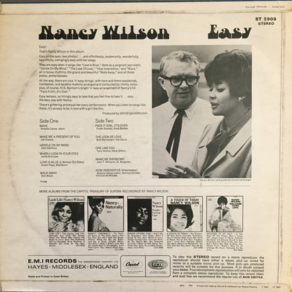 Nancy Wilson : Easy (LP, Album)