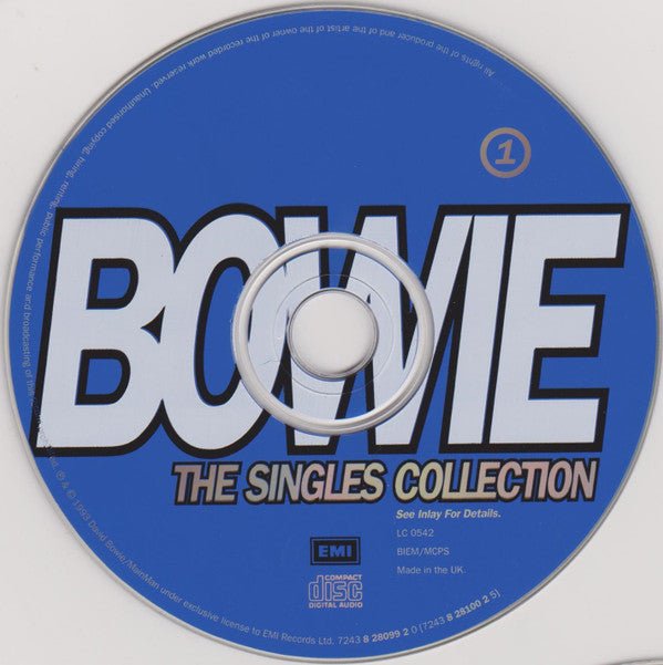 Bowie* : The Singles Collection (2xCD, Comp, RM, Fat)