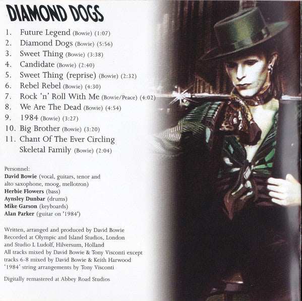 Bowie* : Diamond Dogs (CD, Album, Enh, RE, RM)