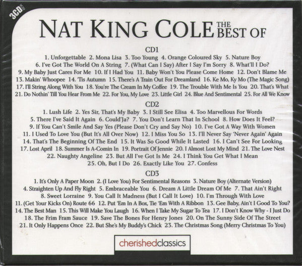 Nat King Cole : The Best Of (3xCD, Comp)