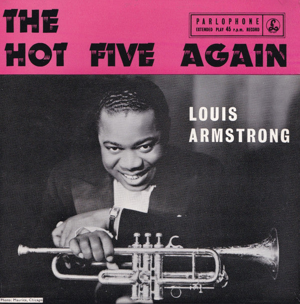 Louis Armstrong : The Hot Five Again (7", EP)