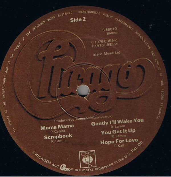 Chicago (2) : Chicago X (LP, Album)