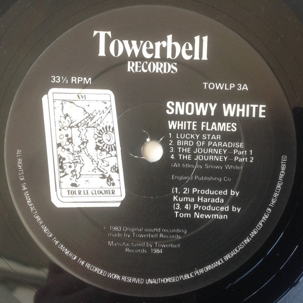 Snowy White : White Flames (LP, Album, RE)