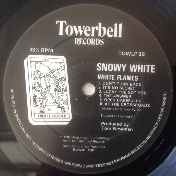 Snowy White : White Flames (LP, Album, RE)