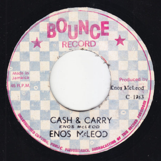 Enos McLeod : Cash & Carry (7", Single)