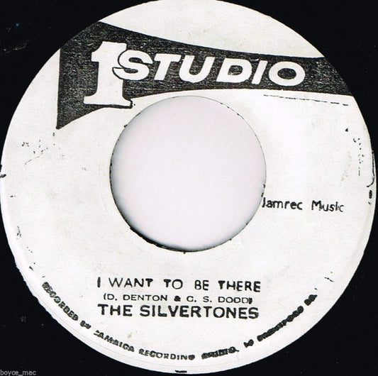 The Silvertones : I Want To Be There (7")