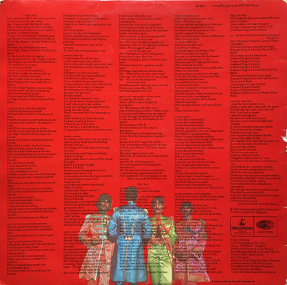 The Beatles : Sgt. Pepper's Lonely Hearts Club Band (LP, Album, Wid)