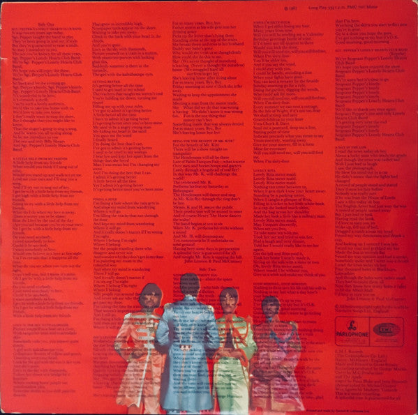 The Beatles : Sgt. Pepper's Lonely Hearts Club Band (LP, Album, Mono, Wid)