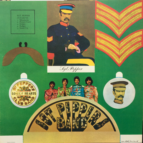 The Beatles : Sgt. Pepper's Lonely Hearts Club Band (LP, Album, Mono, Wid)