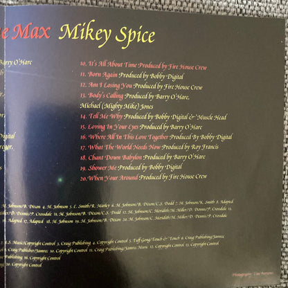 Mikey Spice : Jet Star Reggae Max (CD, Comp)