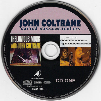 John Coltrane And Associates : Four Classic Albums Plus (2xCD, Comp, RM)