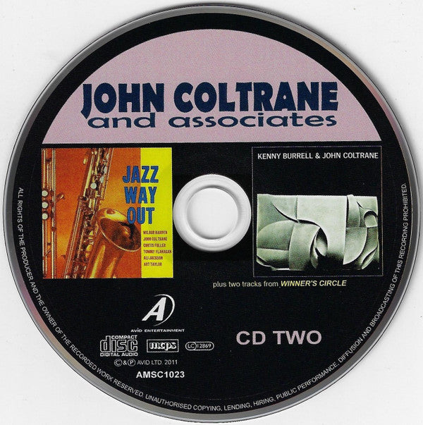 John Coltrane And Associates : Four Classic Albums Plus (2xCD, Comp, RM)