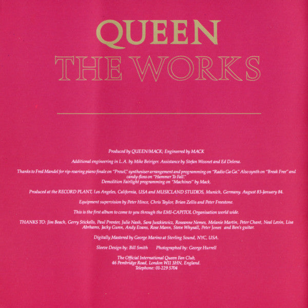 Queen : The Works (CD, Album, RE)