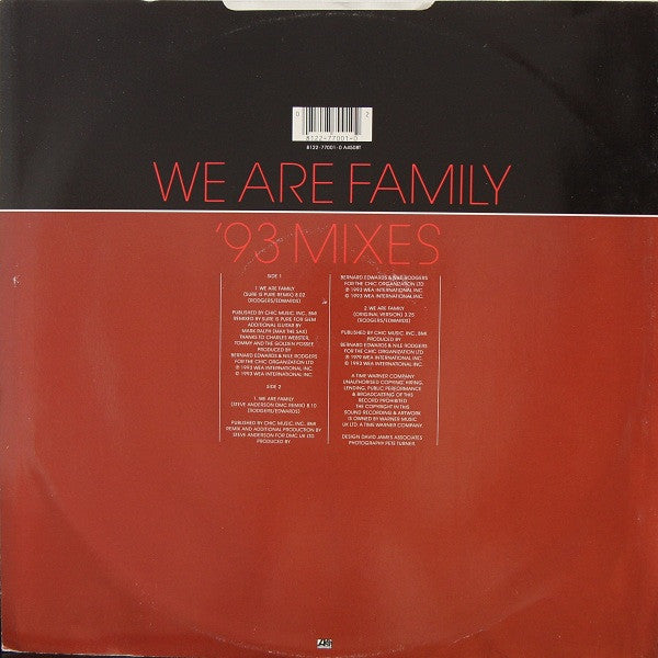 Sister Sledge : We Are Family '93 Mixes (12")