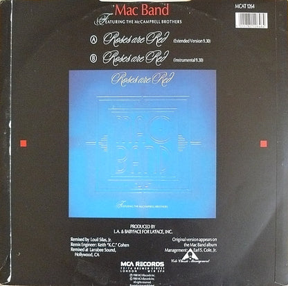 Mac Band Featuring The McCampbell Brothers : Roses Are Red (12", Single)