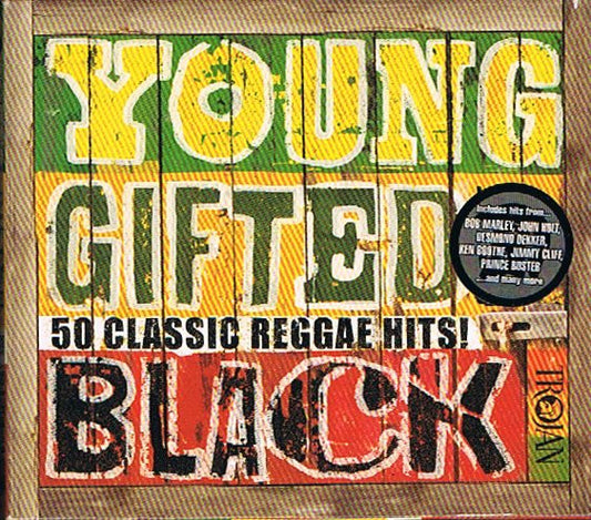 Various : Young Gifted And Black (50 Classic Reggae Hits!) (2xCD, Comp)