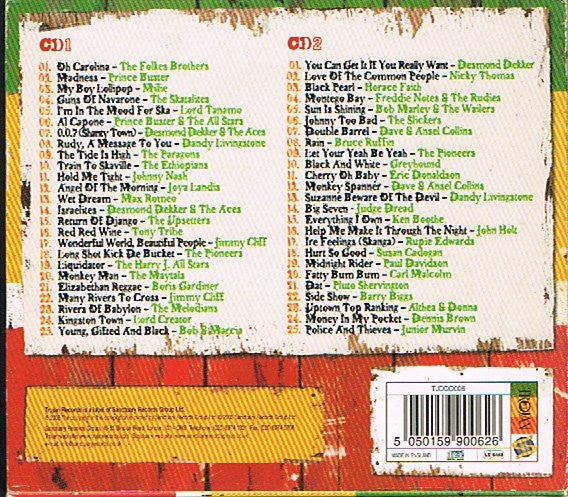 Various : Young Gifted And Black (50 Classic Reggae Hits!) (2xCD, Comp)